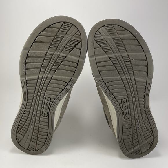 New Balance 877 Walking Shoes Mens Size 10.5 Extra Wide EEEE Gray Suede Lace Up - Picture 7 of 9